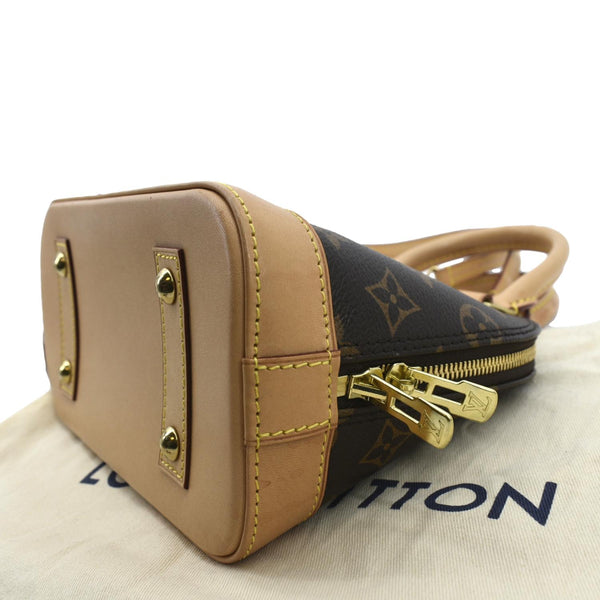 Louis Vuitton Alma BB Monogram Canvas Crossbody Bag - Bottom Right