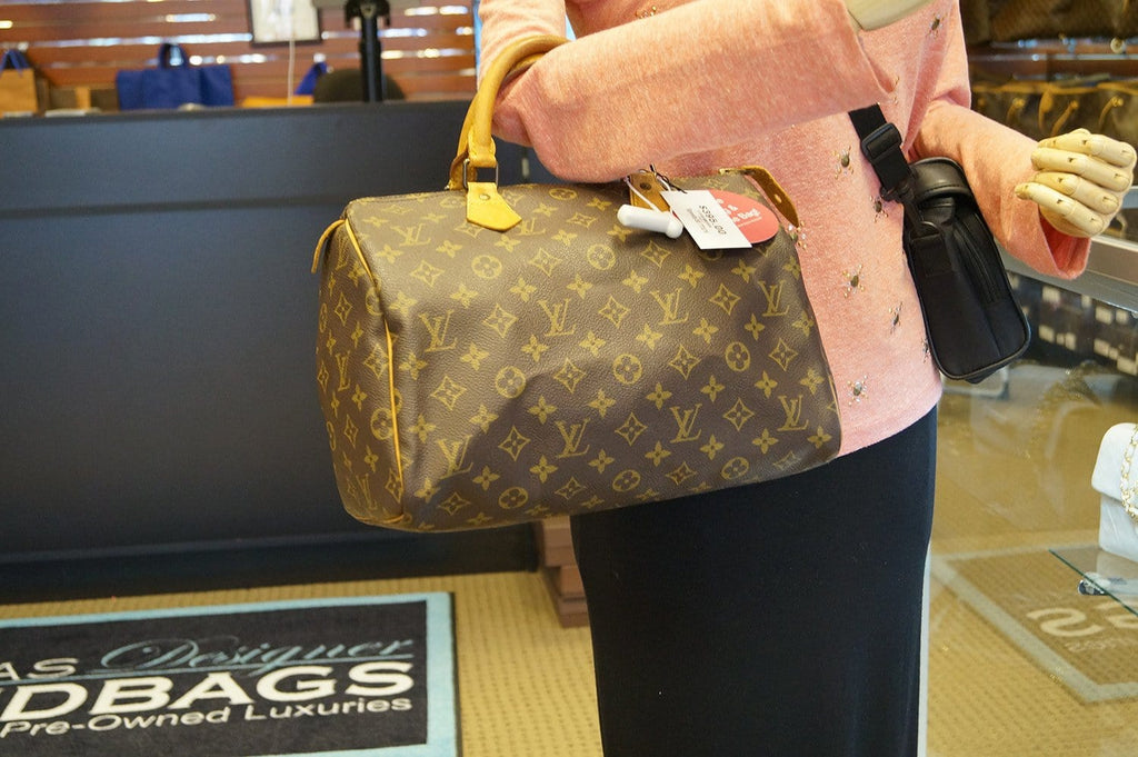 Louis Vuitton Pre-Owned Brown Monogram Speedy 30 Bag