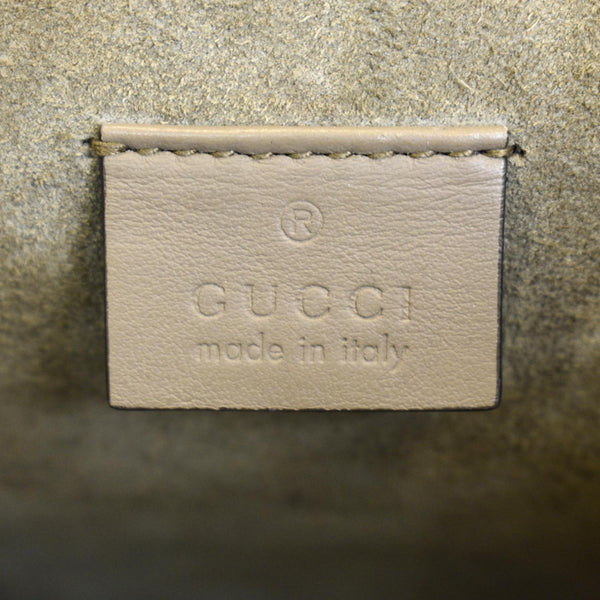 GUCCI Dionysus Small GG Supreme Canvas Shoulder Bag Beige 400249