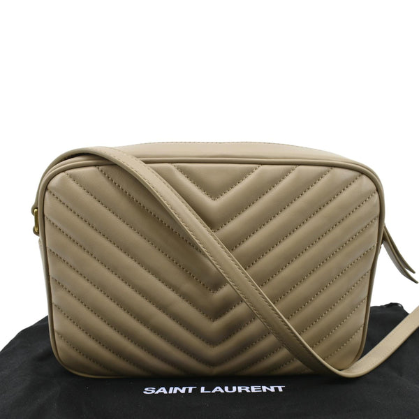 Yves Saint Laurent Lou Camera Leather Crossbody Bag - Back