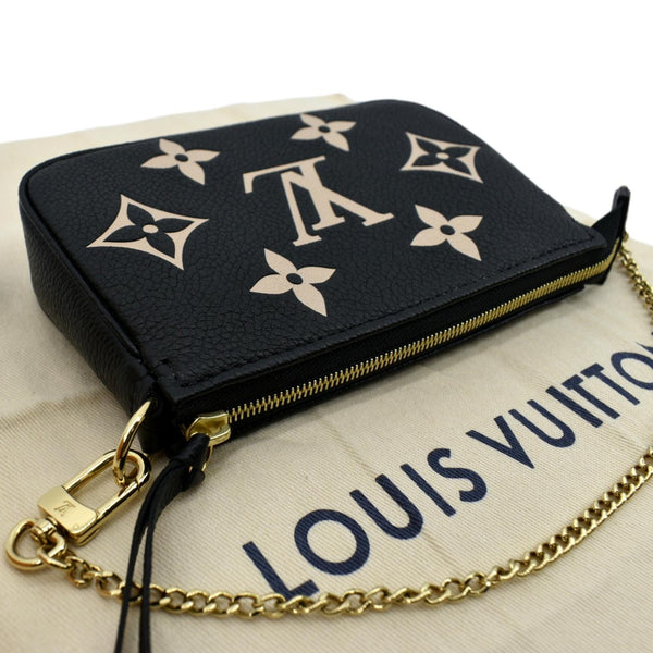 Louis Vuitton Mini Pochette Bicolor Monogram Pouch - Top Left