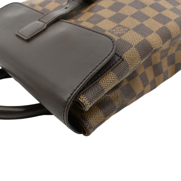 LOUIS VUITTON Soho Damier Ebene Backpack Bag Brown
