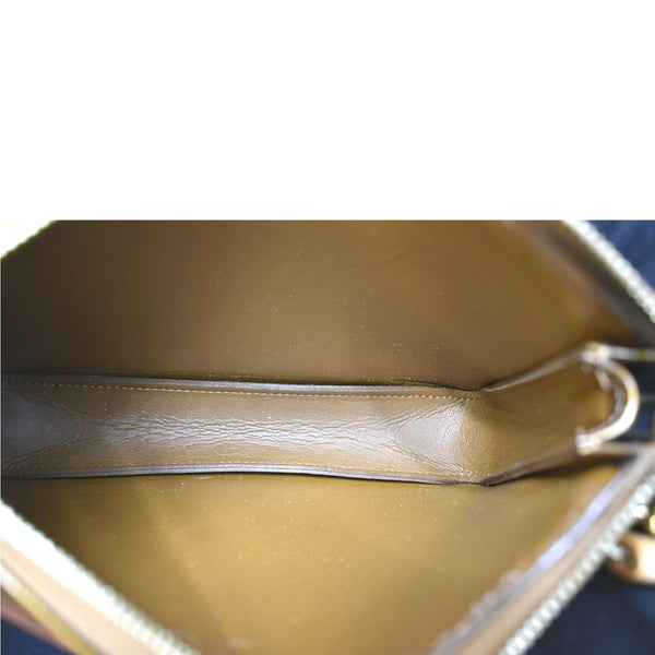 Louis Vuitton Lexington Monogram Vernis Leather Pouch - Inside