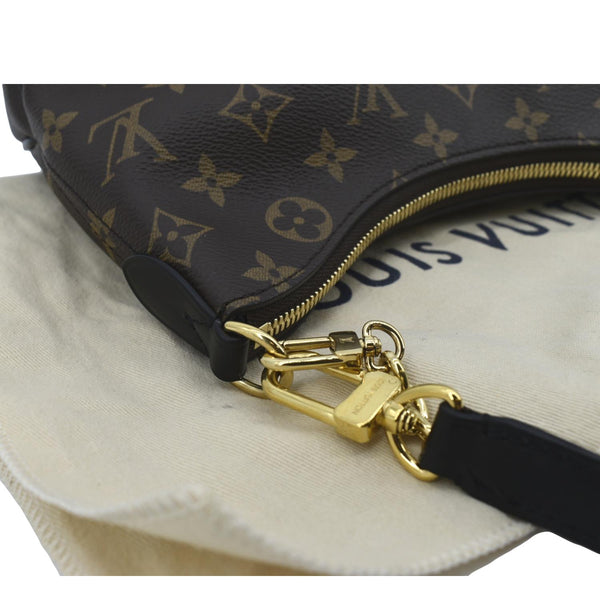 LOUIS VUITTON Boulogne NM Monogram Canvas Shoulder Bag Brown