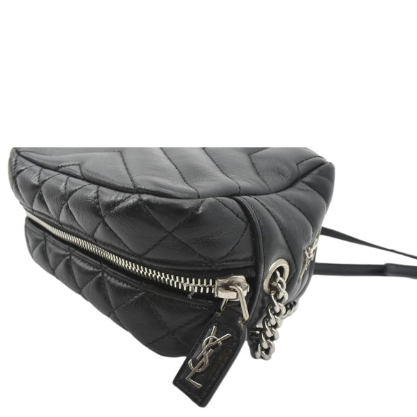 Yves Saint Laurent Y Mini Quilted Leather Camera Bag - Top Left
