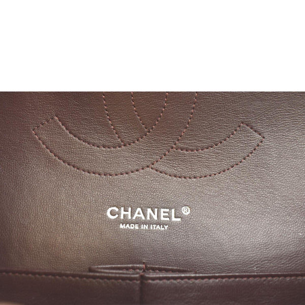 Chanel Classic Medium Double Flap Leather Shoulder Bag - Made In Italy