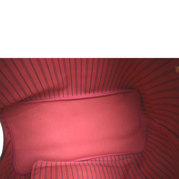 LOUIS VUITTON Neverfull GM Damier Ebene Tote Shoulder Bag Brown