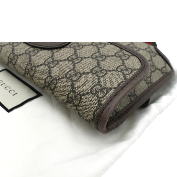 Gucci Neo Vintage GG Monogram Canvas Belt Bag Beige - Top Left