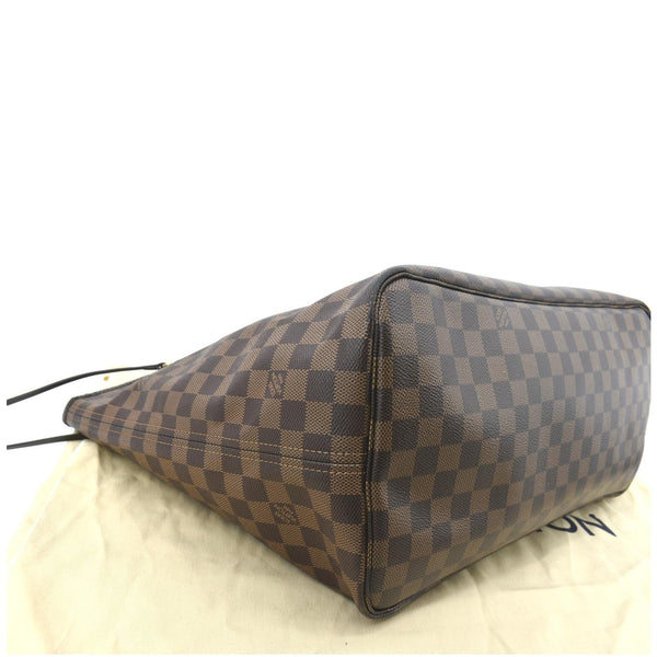 LOUIS VUITTON Neverfull GM Damier Ebene Tote Shoulder Bag Brown