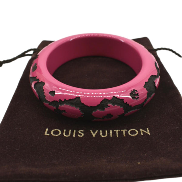 Louis Vuitton Bangle Monogram Lacquer Wood Bracelet - Product