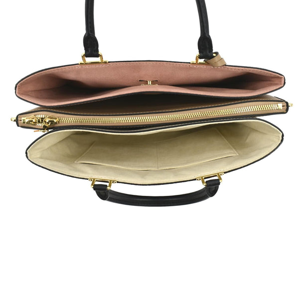 LOUIS VUITTON Millefeuille Monogram Canvas Shoulder Bag Sesame Peche