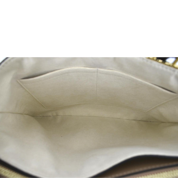 LOUIS VUITTON Millefeuille Monogram Canvas Shoulder Bag Sesame Peche