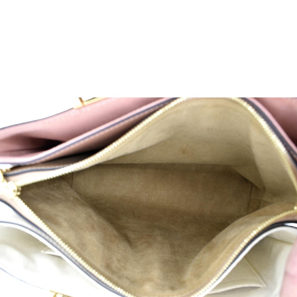 LOUIS VUITTON Millefeuille Monogram Canvas Shoulder Bag Sesame Peche