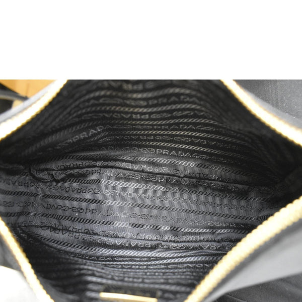 PRADA Re-Edition 2005 Saffiano Leather Shoulder Bag Black