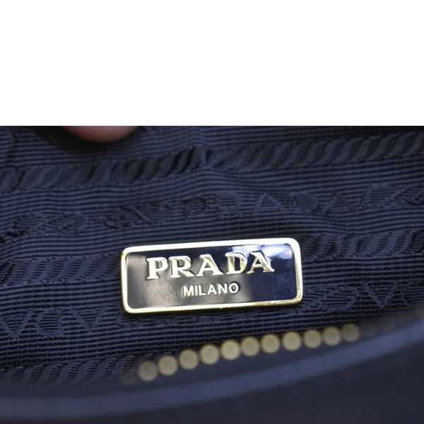 PRADA Re-Edition 2005 Saffiano Leather Shoulder Bag Black