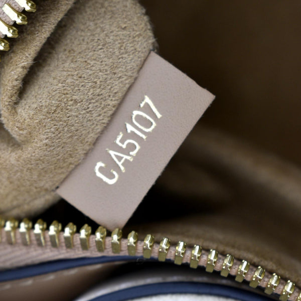 LOUIS VUITTON Millefeuille Monogram Canvas Shoulder Bag Sesame Peche