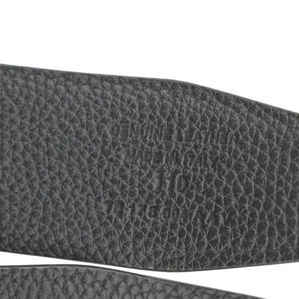 Tom Ford T Icon Reversible Leather Belt Black Size 110 - Serial Number