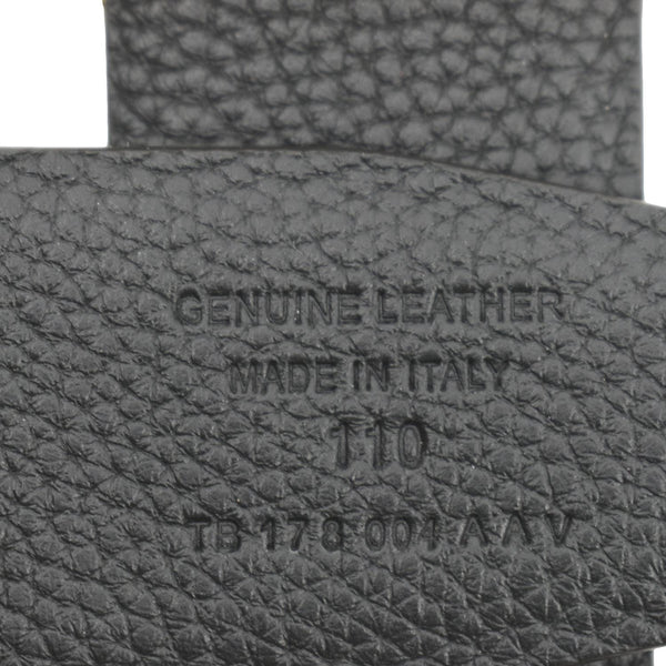 Tom Ford T Icon Reversible Leather Belt Black Size 110 - Made in Italy