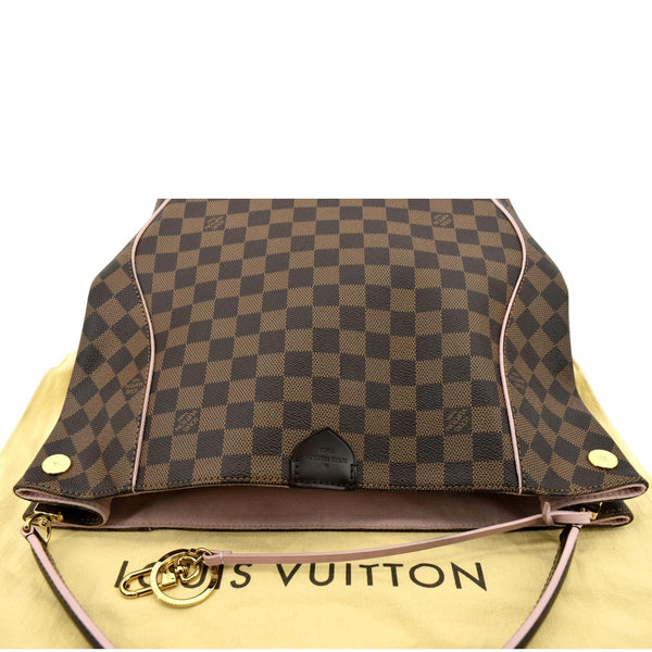 Louis Vuitton Caissa Damier Ebene Hobo Bag Rose - Top