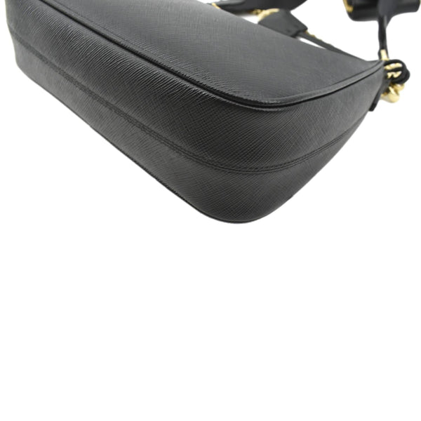 PRADA Re-Edition 2005 Saffiano Leather Shoulder Bag Black