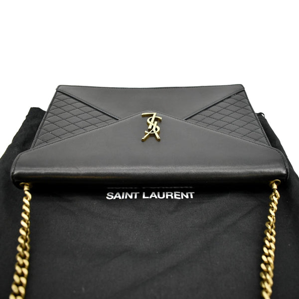 Yves Saint Laurent Gaby Quilted Leather Shoulder Bag - Top
