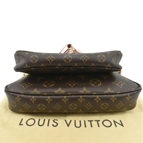 LOUIS VUITTON Multi Pochette Accessoires Monogram Canvas Shoulder Bag Brown