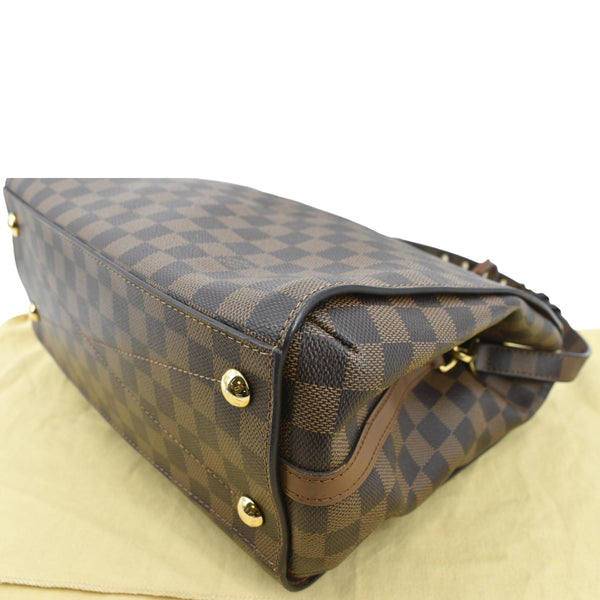 LOUIS VUITTON Greenwich Damier Ebene Shoulder Bag Brown