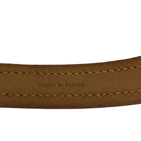 LOUIS VUITTON Monogram Canvas Strap Brown