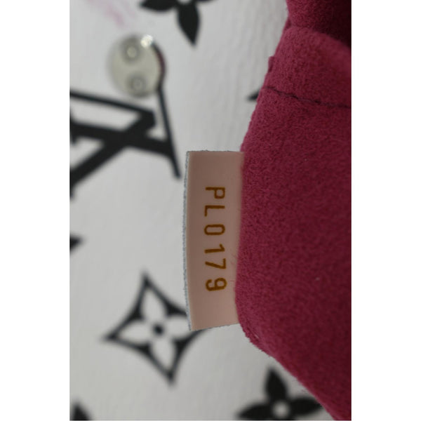 LOUIS VUITTON Cherrywood BB Patent Calfskin Leather Shoulder Bag Creme