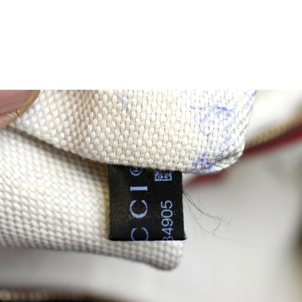 GUCCI Soho Pebbled Leather Hobo Shoulder Bag Red 282304