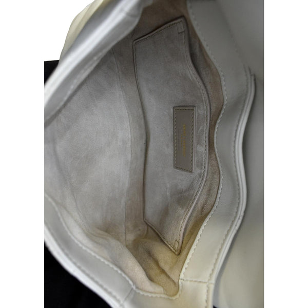 Yves Saint Laurent Le 57 Quilted Leather Hobo Bag - Inside