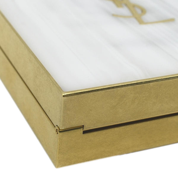 Yves Saint Laurent Tuxedo Box Metal Crossbody Bag - Bottom Right