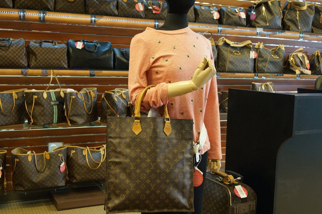 Louis Vuitton Monogram Sac Shopping Tote