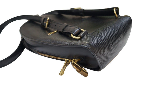 LOUIS VUITTON Mabillon Epi Leather Backpack Black