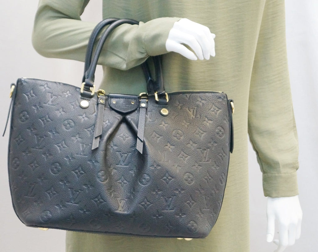 Louis Vuitton Noir Empreinte Mazarine MM Bag – Bagaholic