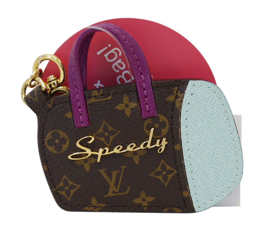 Louis Vuitton implosion Plastic Porte Cles Speedy inclusion Key Chain Bag  Charm