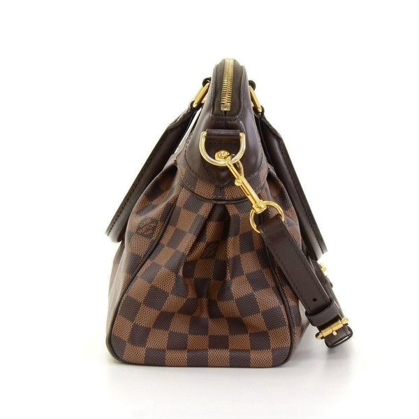 LOUIS VUITTON Trevi PM Damier Ebene Canvas 2way Handbag - 30% Off