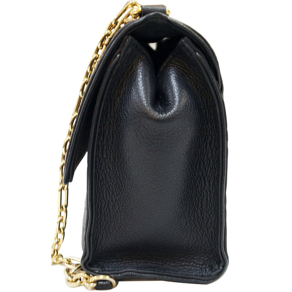 LOUIS VUITTON Saint Sulpice PM Empreinte Leather Crossbody Bag Noir