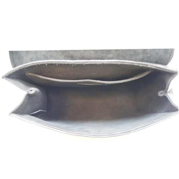 LOUIS VUITTON Saint Sulpice PM Empreinte Leather Crossbody Bag Noir