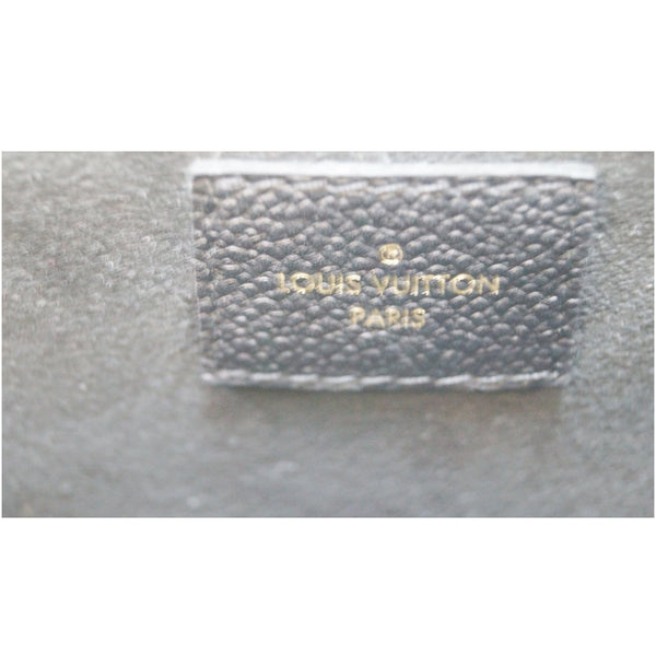 LOUIS VUITTON Saint Sulpice PM Empreinte Leather Crossbody Bag Noir