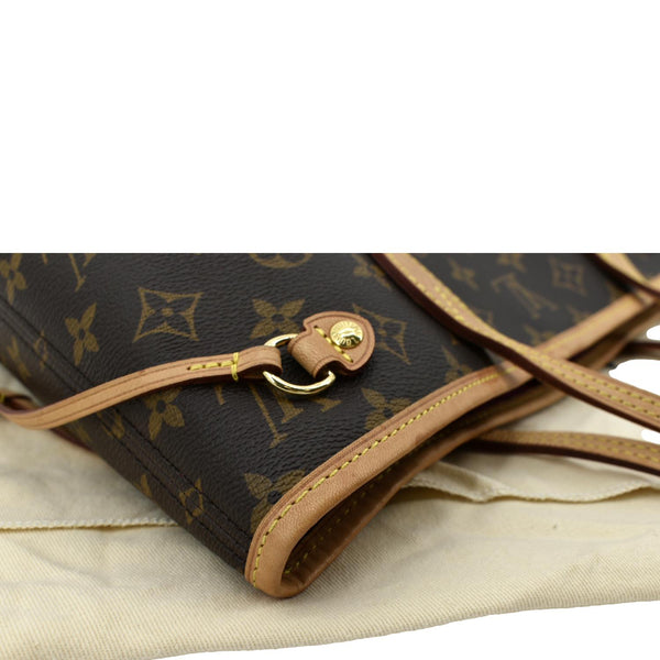 Louis Vuitton Neverfull PM Monogram Canvas Tote Bag - Top Right