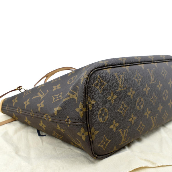 Louis Vuitton Neverfull PM Monogram Canvas Tote Bag - Bottom Left