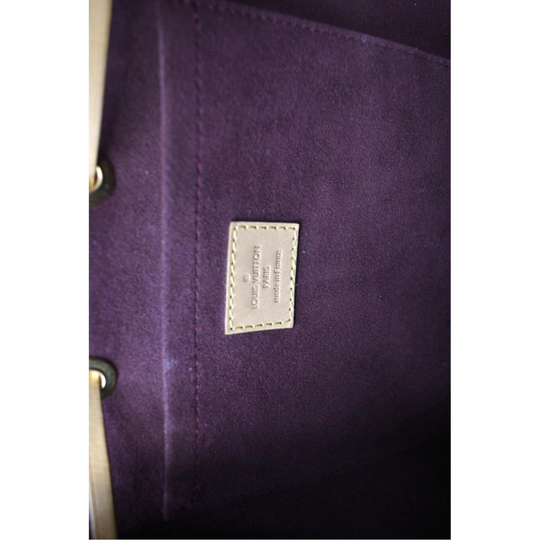 LOUIS VUITTON Montsouris NM Monogram Canvas Backpack Bag Brown