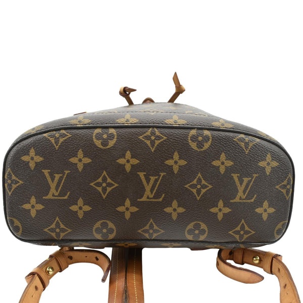 LOUIS VUITTON Montsouris NM Monogram Canvas Backpack Bag Brown