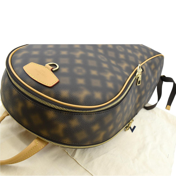 Louis Vuitton Ellipse Coated Canvas Backpack Bag Brown - Top Left