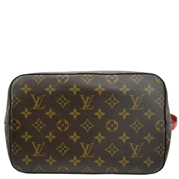 LOUIS VUITTON Neonoe Monogram Canvas Shoulder Bag Brown