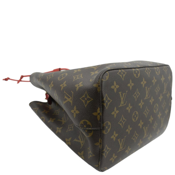 LOUIS VUITTON Neonoe Monogram Canvas Shoulder Bag Brown