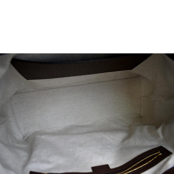 GUCCI Ophidia Jumbo GG Supreme Canvas Tote Bag Beige 631685