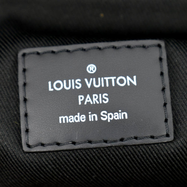 LOUIS VUITTON District PM Monogram Eclipse Messenger Bag Black