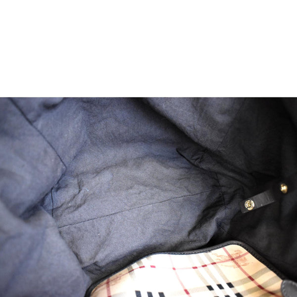 BURBERRY Canterbury Haymarket Check Tote Bag Multicolor